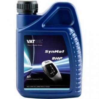 Трансмісійна рідина SYNMAT 8HP / 1л. / (BMW 8322 2152426/2289720(ATF3+), VW G 060 162) VATOIL 50529 (фото 1)