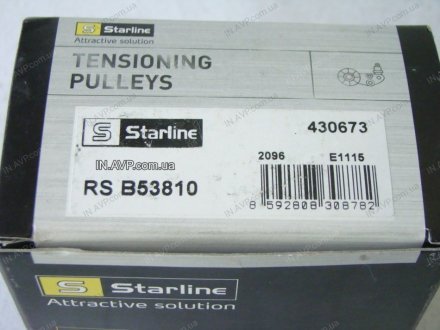 Натяжной ролик STARLINE STAR LINE RS B53810