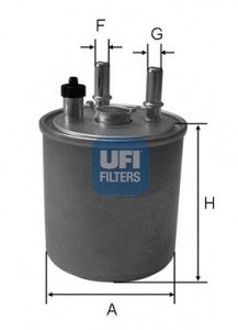 Топливный фильтр UFI Filters 24.073.00 (фото 1)