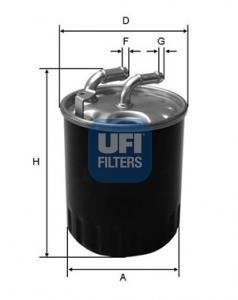 Топливный фильтр UFI Filters 24.077.00 (фото 1)