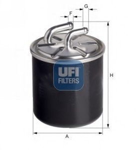 Топливный фильтр UFI Filters 24.126.00 (фото 1)