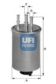 Топливный фильтр UFI UFI Filters 24.131.00