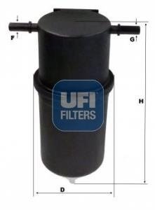 Топливный фильтр UFI Filters 24.144.00 (фото 1)