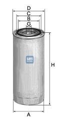 Топливный фильтр UFI Filters 24.304.00 (фото 1)