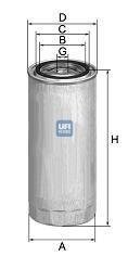 Топливный фильтр UFI UFI Filters 24.319.01