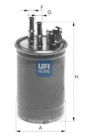 Топливный фильтр UFI UFI Filters 24.409.00