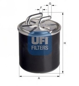 Топливный фильтр UFI Filters 24.436.00 (фото 1)