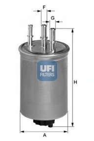 Топливный фильтр UFI UFI Filters 24.445.00