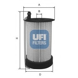 Топливный фильтр UFI Filters 26.031.00 (фото 1)