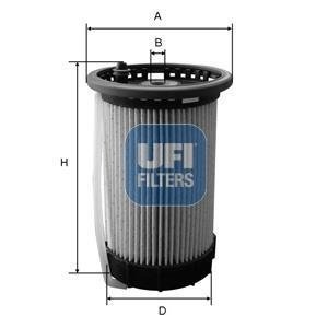 Топливный фильтр UFI UFI Filters 26.032.00