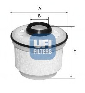 Топливный фильтр UFI Filters 26.045.00 (фото 1)