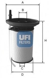 Топливный фильтр UFI UFI Filters 26.052.00
