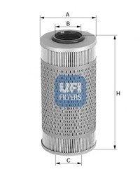 Топливный фильтр UFI UFI Filters 26.695.00