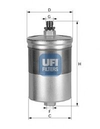 Топливный фильтр UFI UFI Filters 31.505.00