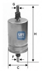 Топливный фильтр UFI Filters 31.510.00 (фото 1)