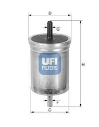 Топливный фильтр UFI UFI Filters 31.514.00