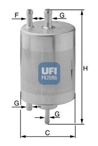 Топливный фильтр UFI UFI Filters 31.834.00