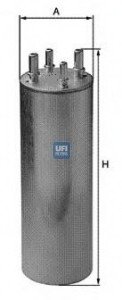 Топливный фильтр UFI Filters 31.849.00 (фото 1)
