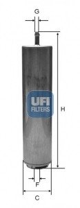 Топливный фильтр UFI UFI Filters 31.952.00