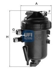 Топливный фильтр UFI UFI Filters 55.114.00