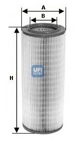 Воздушный фильтр UFI UFI Filters 27.400.00