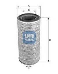 Воздушный фильтр UFI UFI Filters 27.584.00