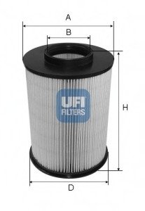 Воздушный фильтр UFI UFI Filters 27.675.00
