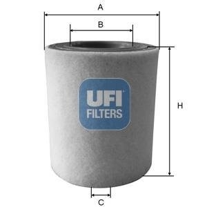Воздушный фильтр UFI Filters 27.A48.00 (фото 1)