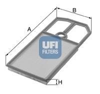 Воздушный фильтр UFI Filters 30.124.00 (фото 1)