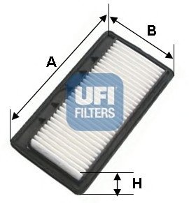 Воздушный фильтр UFI Filters 30.126.00 (фото 1)
