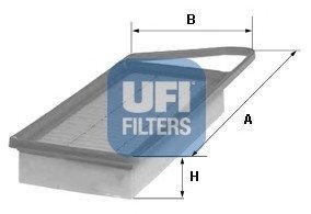 Воздушный фильтр UFI Filters 30.153.00 (фото 1)