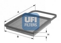 Воздушный фильтр UFI Filters 30.196.00 (фото 1)