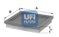 Воздушный фильтр UFI UFI Filters 30.197.00