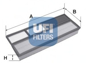 Воздушный фильтр UFI UFI Filters 30.265.00