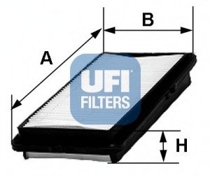 Воздушный фильтр UFI UFI Filters 30.269.00