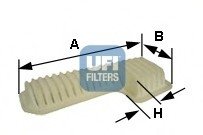 Воздушный фильтр UFI Filters 30.288.00 (фото 1)