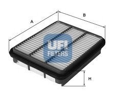 Воздушный фильтр UFI UFI Filters 30.454.00