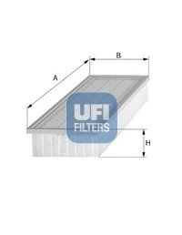 Воздушный фильтр UFI Filters 30.466.00 (фото 1)