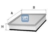 Воздушный фильтр UFI UFI Filters 30.540.00