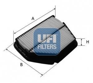 Воздушный фильтр UFI Filters 30.552.00 (фото 1)
