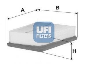 Воздушный фильтр UFI UFI Filters 30.687.00