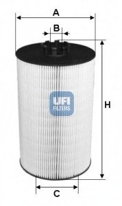 Масляный фильтр UFI UFI Filters 25.019.00