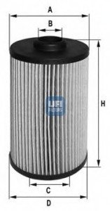 Масляный фильтр UFI Filters 25.038.00 (фото 1)