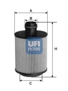 Масляный фильтр UFI UFI Filters 25.061.00