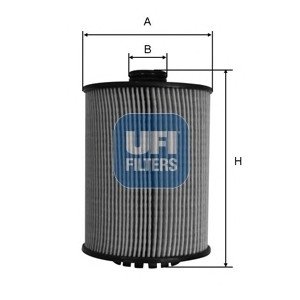 Масляный фильтр UFI UFI Filters 25.089.00