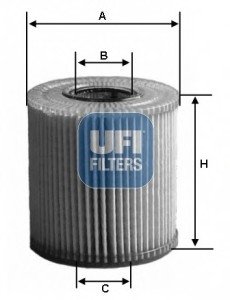 Масляный фильтр UFI UFI Filters 25.159.00