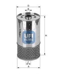 Масляный фильтр UFI UFI Filters 25.499.00