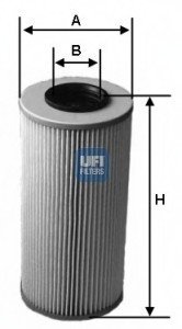 Масляный фильтр UFI UFI Filters 25.586.00