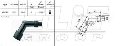 Свечной наконечник NGK NGK Spark Plug VD05EG