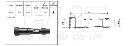 Свечной наконечник NGK NGK Spark Plug SB05F
